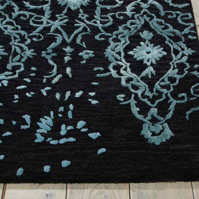 Opaline Rugs OPA06 by Nourison in Midnight Blue