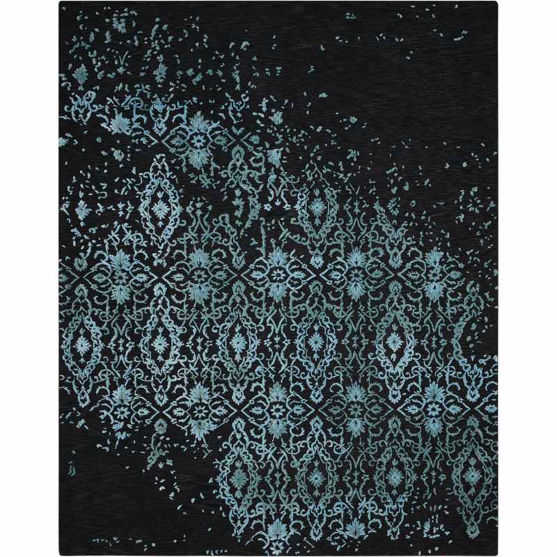 Opaline Rugs OPA06 by Nourison in Midnight Blue