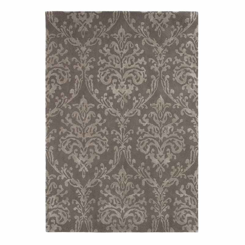 Riverside Damask Rugs 46700 in Mink by Sanderson