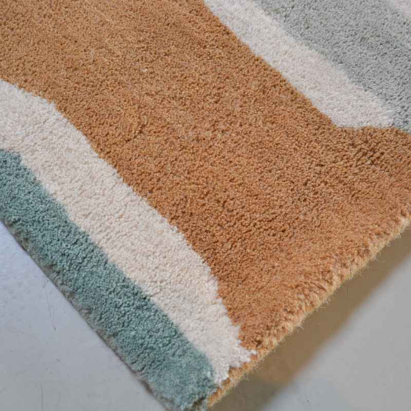 Trattino Rugs 44804 in Sea-Glass by Harlequin