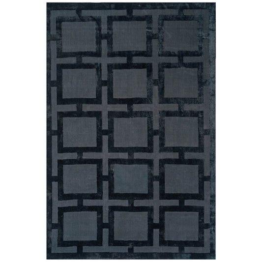 Katherine Carnaby Eaton Geometric Rugs in Black