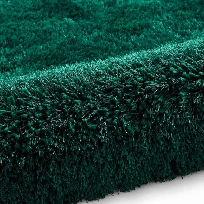 Montana Shaggy Rugs in Jewel Green