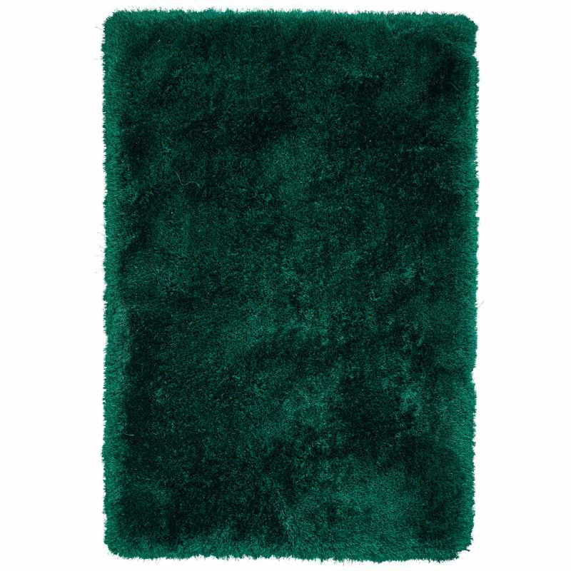 Montana Shaggy Rugs in Jewel Green