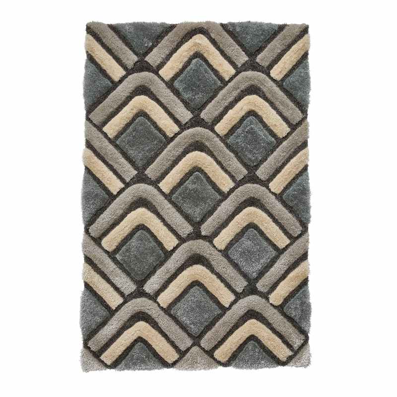 Noble House Rugs NH 8199 in Grey Blue