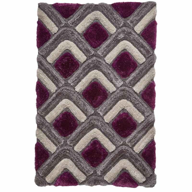 Noble House Rugs NH 8199 in Grey Purple