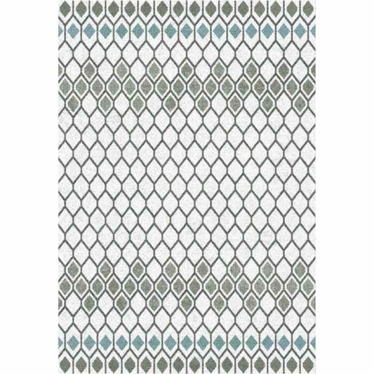 Liberty Geometric Rugs 34001 6151 in Blue