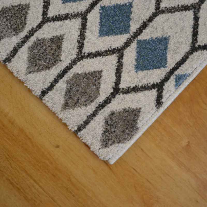 Liberty Geometric Rugs 34001 6151 in Blue