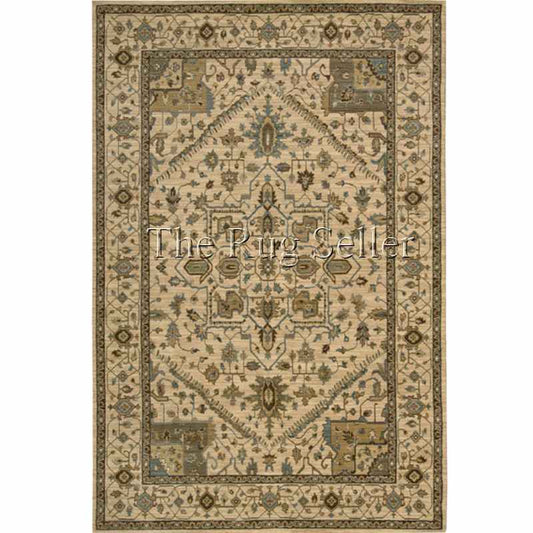 Living Treasure Rugs by Nourison LI01 in Beige