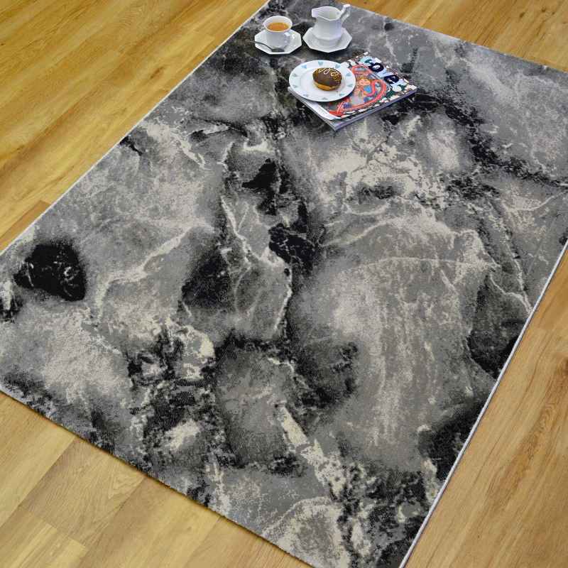 Modern Marble Rugs 37204 922 in Light Grey