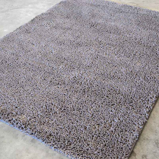 Gravel Modern Shaggy Wool Rugs by Brink & Campman 68004
