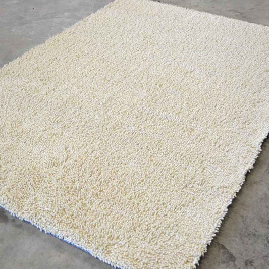 Gravel Modern Shaggy Wool Rugs by Brink & Campman 68009
