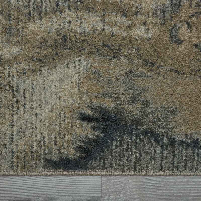 Maxell Abstract Runner Rugs MAE08 by Nourison in Grey