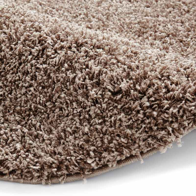 Vista Circular Shaggy Round Rugs 2236 Beige