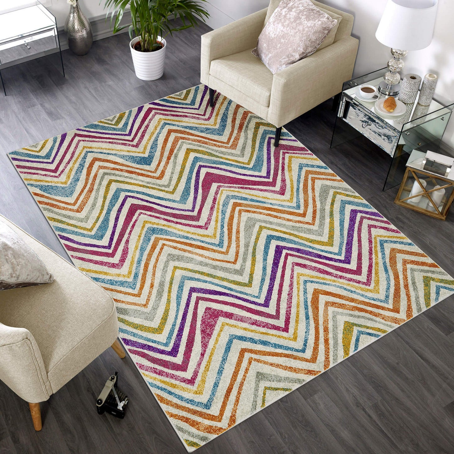 Nova Rugs NV21 in Rhythm Multi