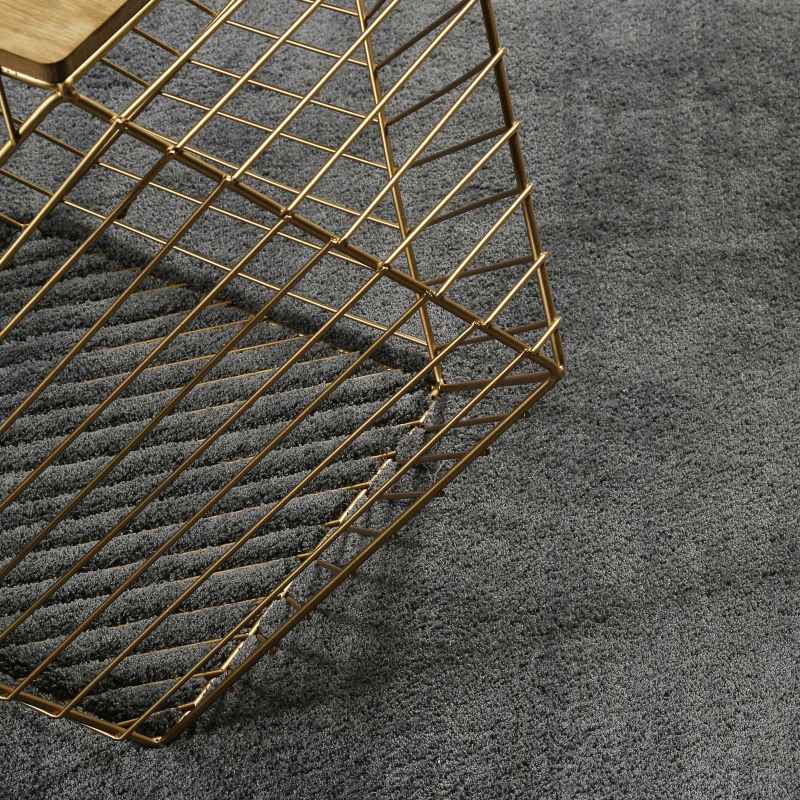 LOFT 4223 33 Modern Plain Rugs in Slate Grey