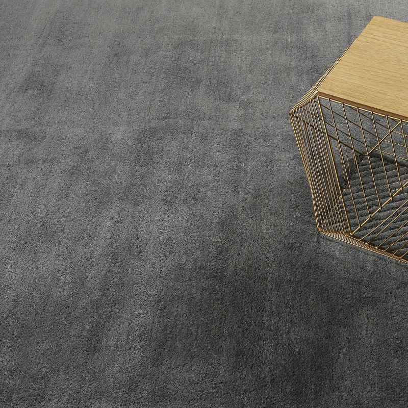 LOFT 4223 33 Modern Plain Rugs in Slate Grey