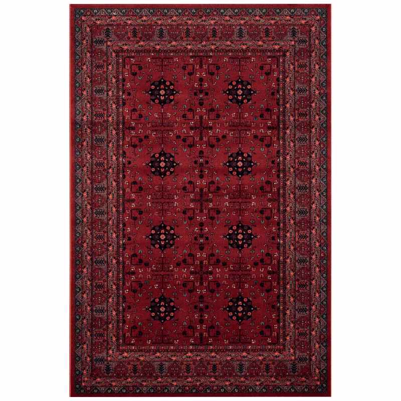Royal Kashqai Traditional Wool Rugs 4302 300 in Red