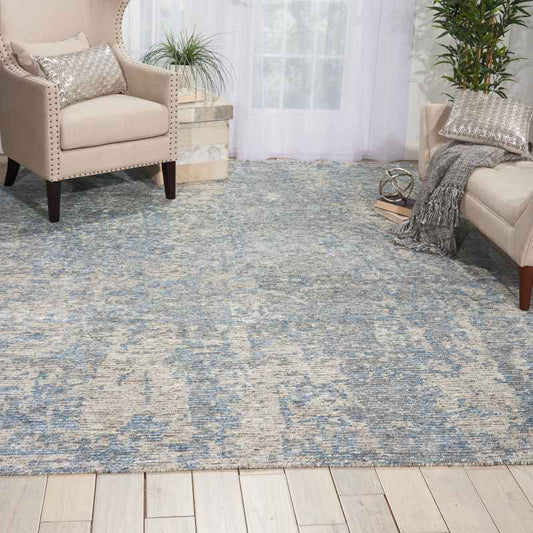 Ellora Rugs ELL04 in Graphite by Nourison