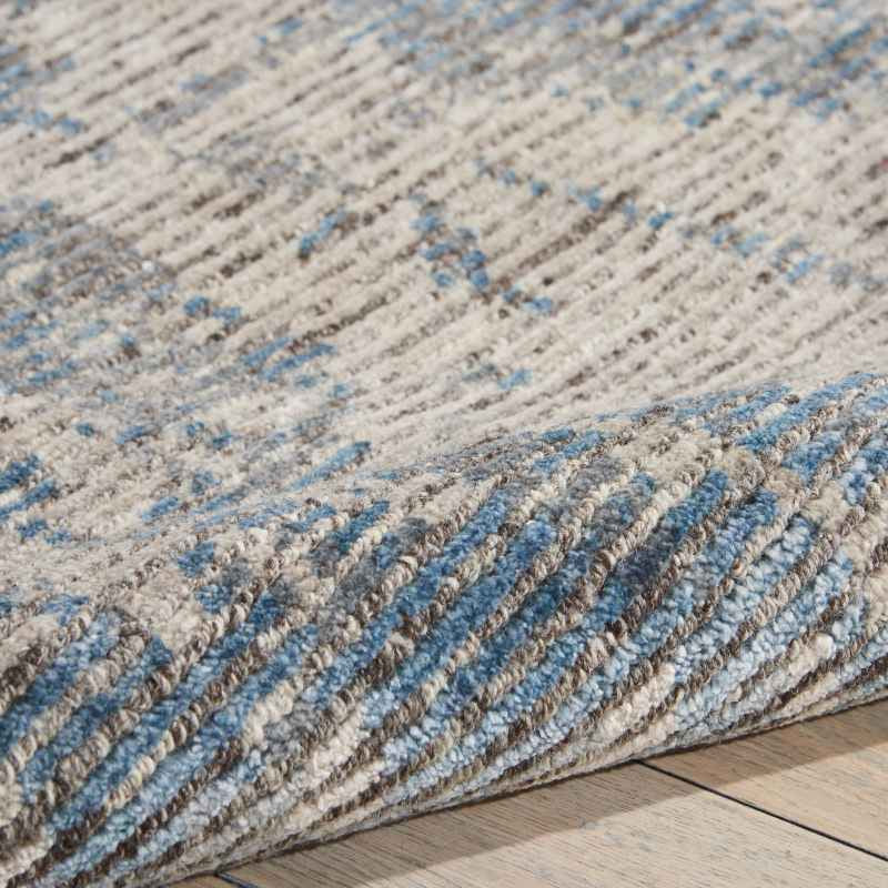 Ellora Rugs ELL04 in Graphite by Nourison