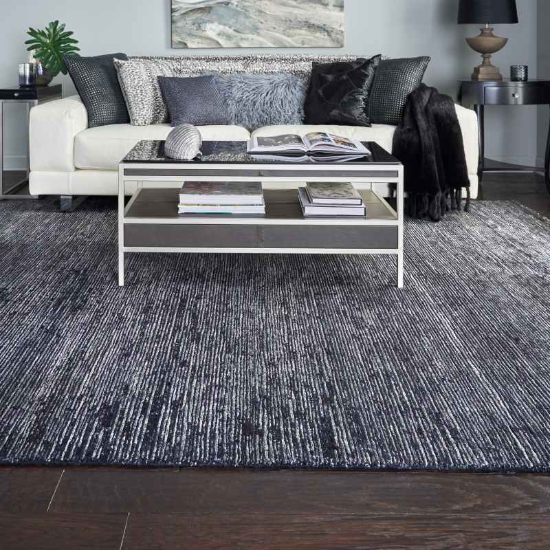 Ocean Rugs OCS01 in Onyx by Nourison
