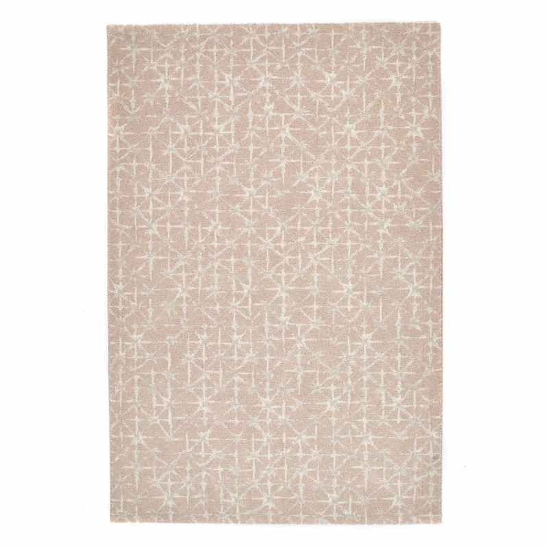 Chamonix Abstract Wool 46011 200 Rugs in Pink