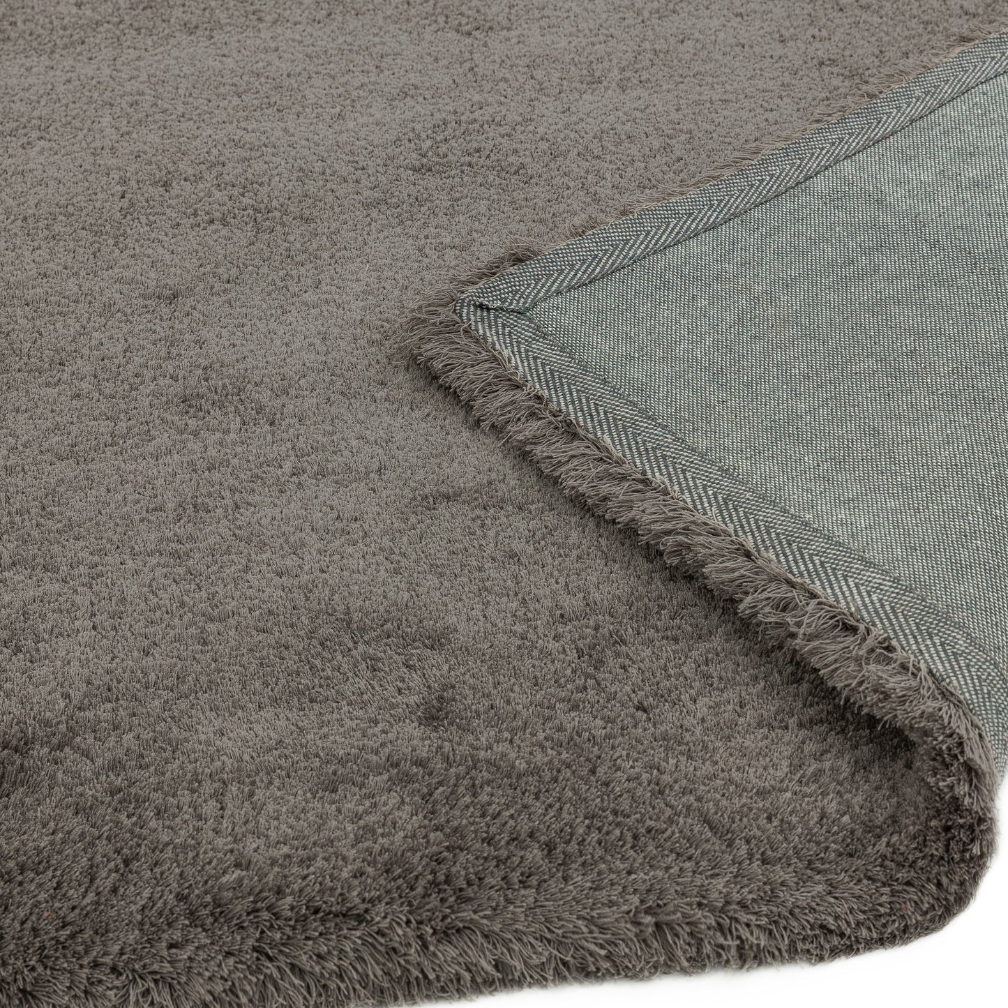 Lulu Shaggy Rugs in Smoke