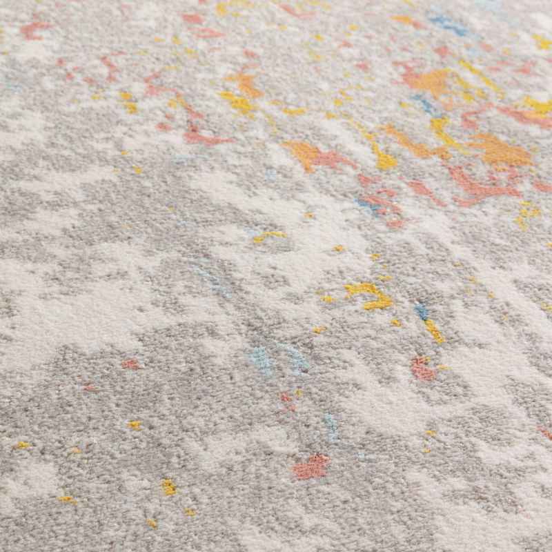 City Modern Abstract Rugs 466117 AK990 in Taupe Multi