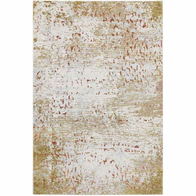 Stella Modern Abstract Wool Rugs 47205 JC000 in Gold