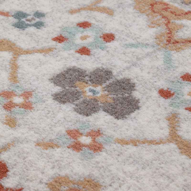 Phoenix Traditional Wool Wilton Floral Rug 47726 100