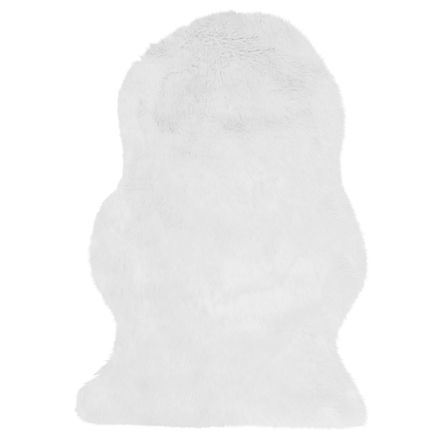 Auckland Luxury Faux Fur Sheepskins in White