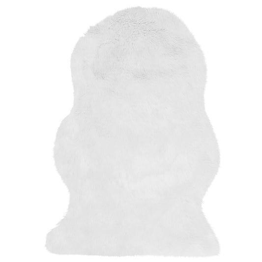 Auckland Luxury Faux Fur Sheepskins in White