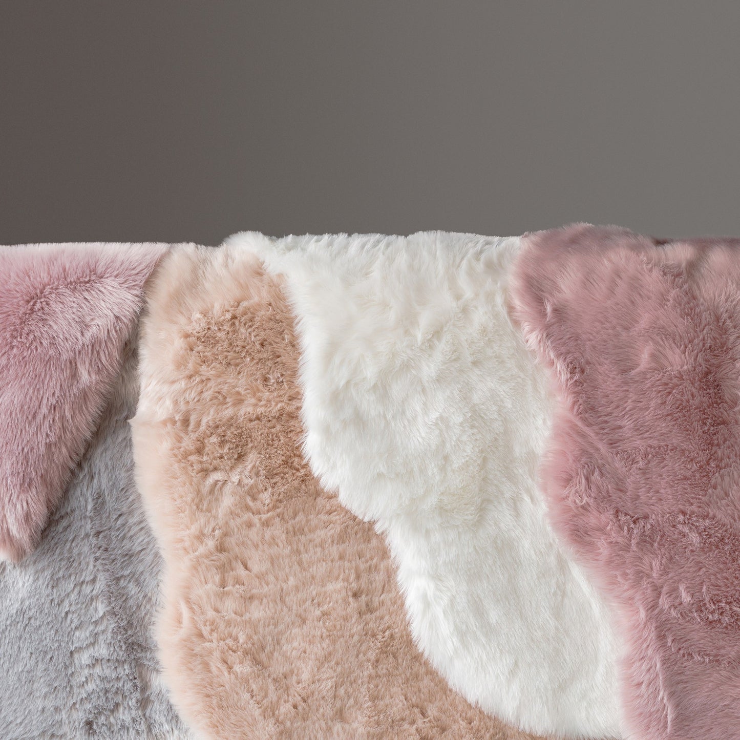 Auckland Luxury Faux Fur Sheepskins in White