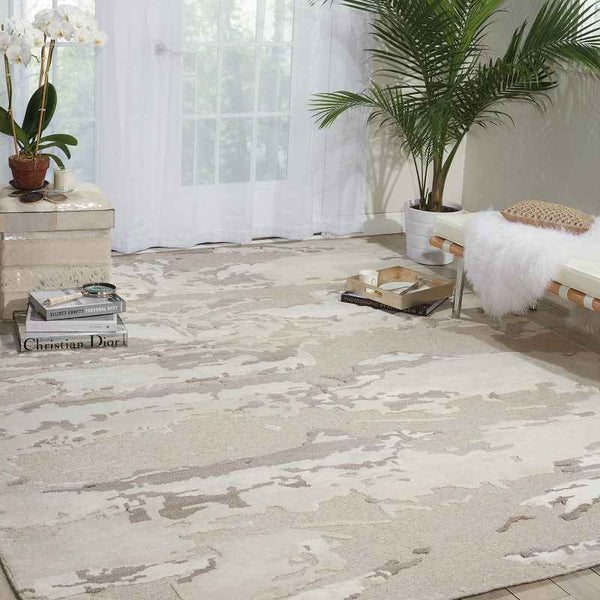 Divine Rugs DIV05 in Ash by Nourison – The Rug Seller