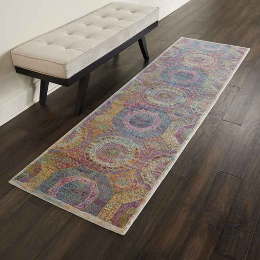 Ankara Global Traditional Persian Hallway Runners ANR05 in Multi