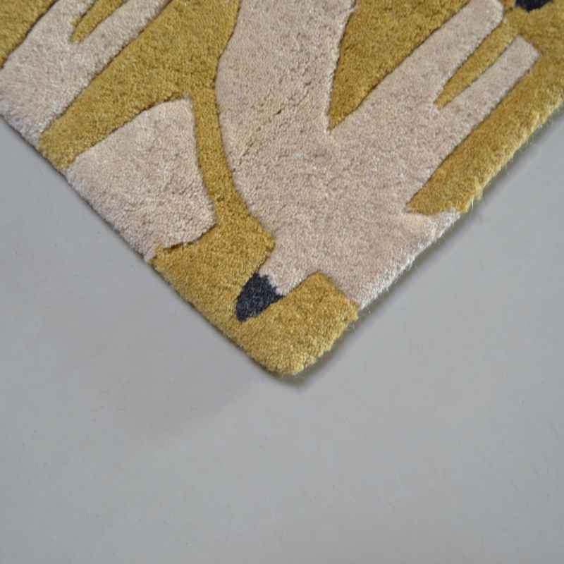 Scion Pajaro Rugs 23906 Ochre