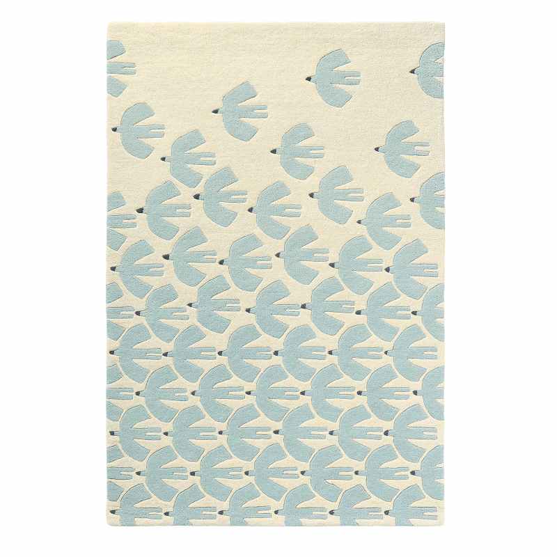 Scion Pajaro Rugs 23909 Blue
