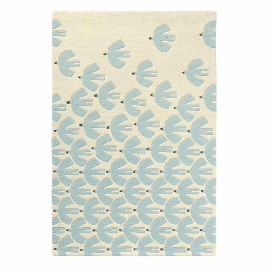 Scion Pajaro Rugs 23909 Blue