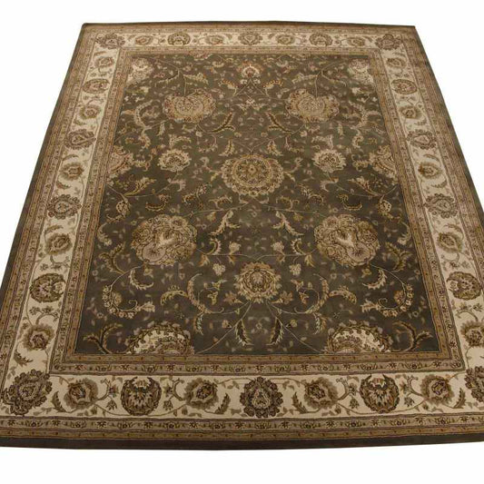 Nourison 2000 Traditional Rugs 2206 SLT in Slate Grey