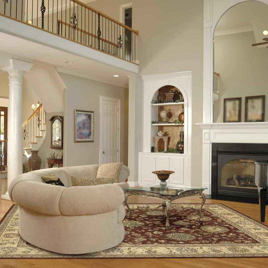 Nourison 2000 Rugs 2258 in Rust