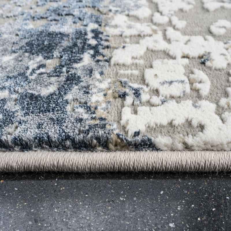 Canyon 52014 7777 Modern Abstract Rugs in Blue