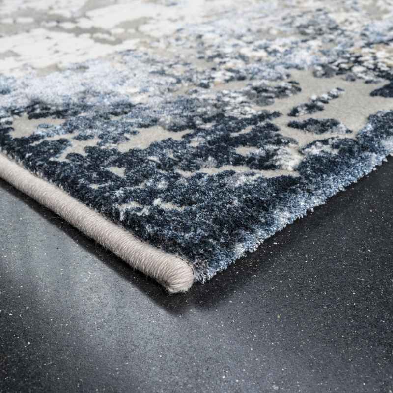 Canyon 52014 7777 Modern Abstract Rugs in Blue