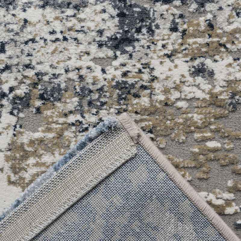 Canyon 52014 7777 Modern Abstract Rugs in Blue