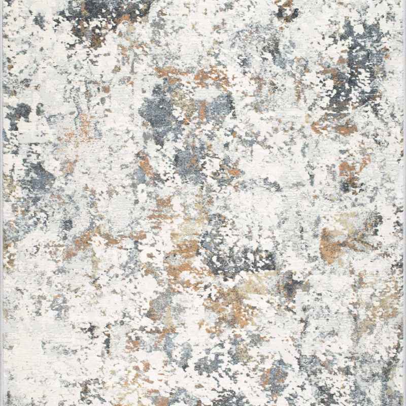 Canyon Abstract Modern Rugs 52023 6616 in Cream