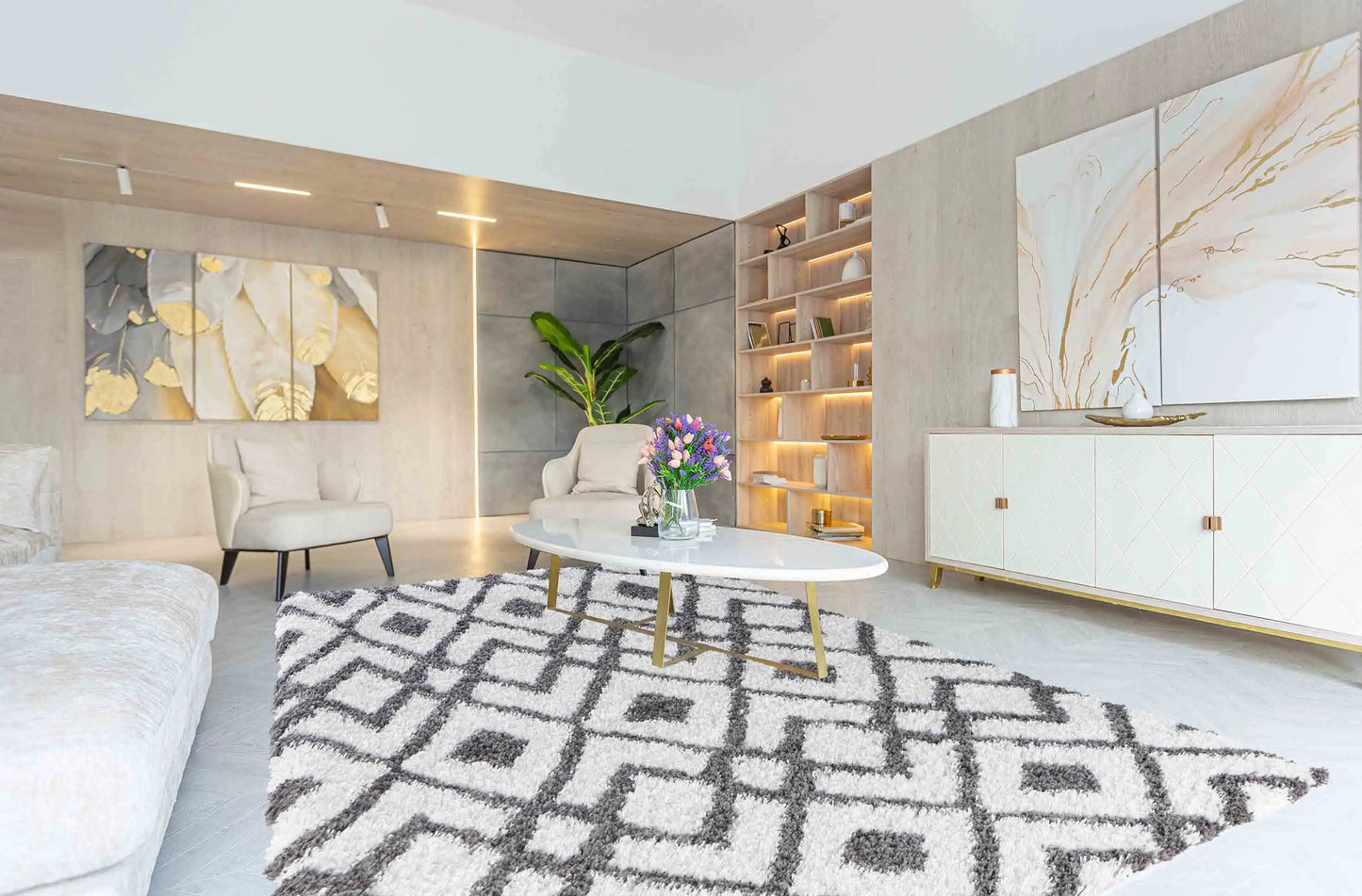 Marrakesh Serdim 530 Dark Cream Rug