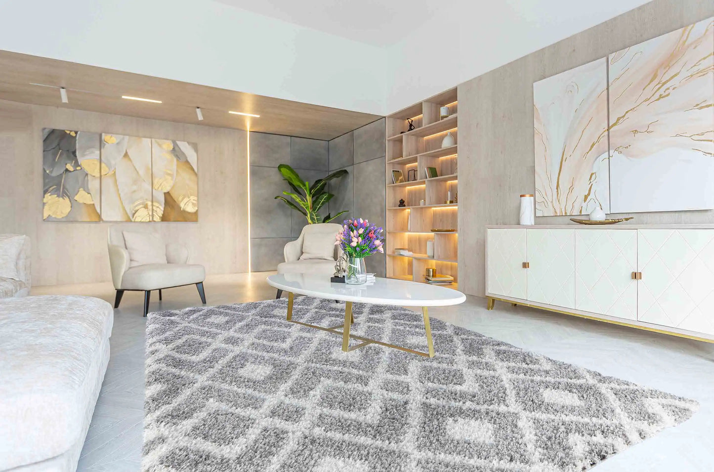 Marrakesh Serdim 530 Grey Rug