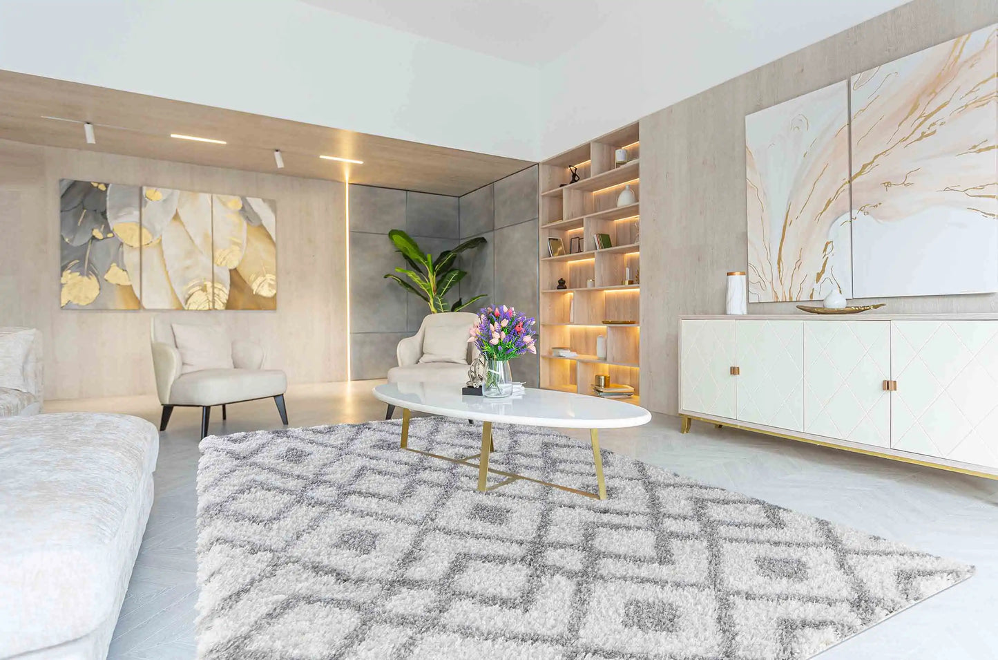 Marrakesh Serdim 530 Light Cream Rug