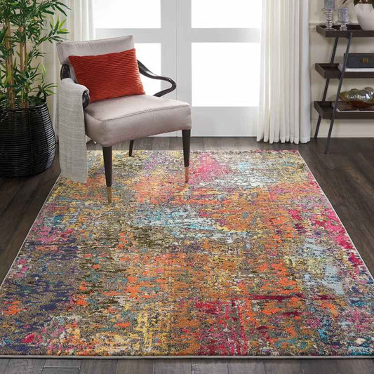 Celestial Modern Abstract Rugs CES14 SUNST by Nourison
