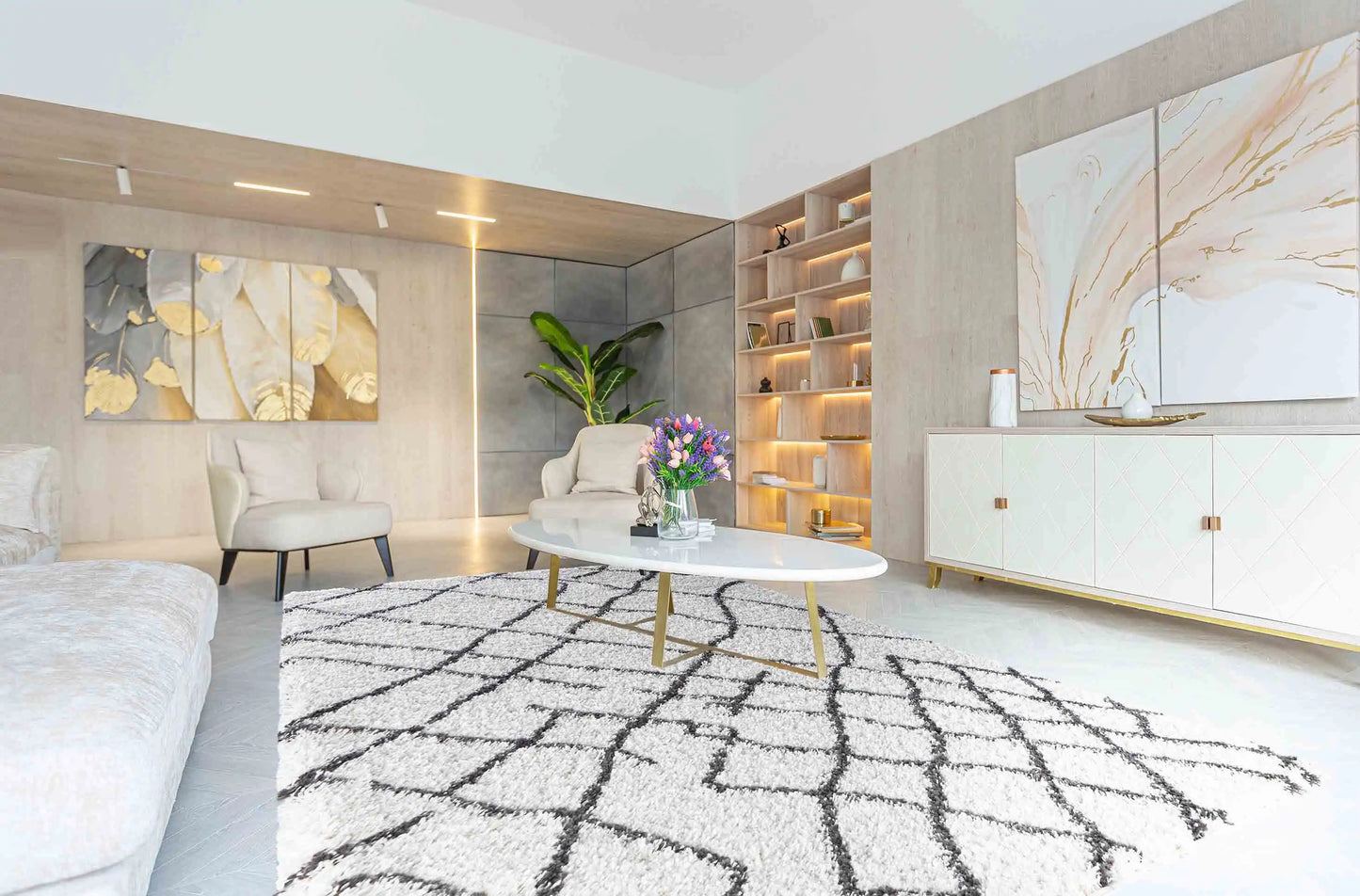 Marrakesh Serdim 535 Dark Cream Rug