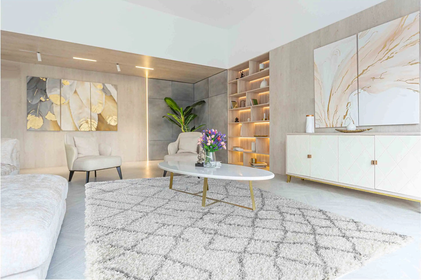 Marrakesh Serdim 535 Light Cream Rug