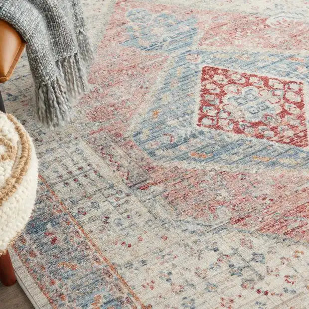 Homestead HMS03 Blue Grey Rug RS